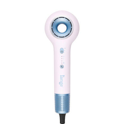 White L'ange HaloRing Hair Dryer in a blank background